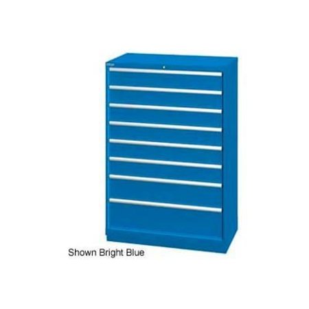 LISTA INTERNATIONAL Lista 40-1/4"W  Cabinet, 8 Drawer, 84 Compart - Bright Blue, Master Keyed XSHS1350-0803BBMA